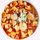 エビ入りマーボー豆腐 【极品麻婆豆腐】(中華料理 聚楽園)