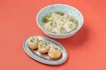 焼小籠包3個+特製スープワンタン(6個)(焼小籠包ドラゴン 蔵前店)