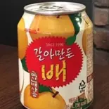 梨ジュース 갈아만든 배（香港飯店0410 大阪鶴橋店）
