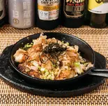 とろろ鉄板焼き(居酒屋でん)