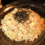 鮭とレタスの炒飯（居酒屋亀屋 博多店）