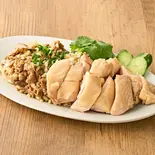 チキン大盛り！牛飯カオマンガイ Large Khao Man Gai over Beef Rice（旨味！牛飯カオマンガイ KHAO MAN GOOD 糀谷）