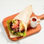 米粉のタコスブリトー（CAFE ばぁちゃんの隠れ家）