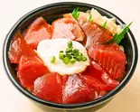 48 漬けまぐろトロロ丼(魚丼 西新テングッドシティ店)