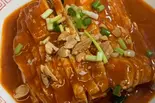 ロ水鶏 蒸し鶏肉の四川風ピリ辛和え物（上海苑）