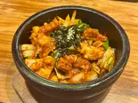 ホルモン炒め丼 곱창볶음덮밥 Stir-fried spicy tripe rice bowl(チャンガ)