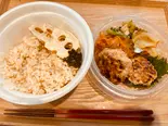 鶏つくね団子弁当（おひると、おやつ）