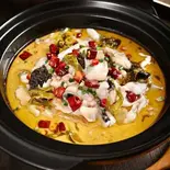 四川風高菜と白身魚煮/酸菜鱼（晧月麻辣湯）