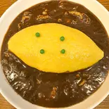 オムカレーライス（キッチンのとや）