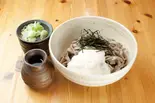 山かけ(とろろ)ざるそば(太麺 大盛)（手打ちそば さくら サッポロファクトリー店）