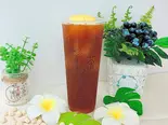 丸ごとレモンティー(紅茶) Lemon black tea 手打一颗柠檬红茶(悦茶 JOYTEA 湊川店)