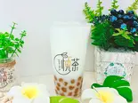 琥珀タピオカココナッツミルク Amber bubble coconut milk 波霸椰奶(悦茶 JOYTEA 湊川店)