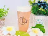 塩チーズクリームピーチ Salted cheese cream peach 芝士奶盖蜜桃果汁(悦茶 JOYTEA 湊川店)