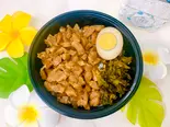 台湾卤肉飯(ルーローハン)Braised pork rice(悦茶 JOYTEA 湊川店)