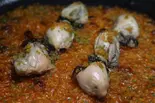 広島産牡蠣とカラスミのメロッソ(二人前)（スペインバル ラ・ピカーダ・デ・トレス Spain Bar La Picada de tres）