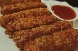 ポークソーセージ5本 Deep-fried Pork Roll(OKCOFFEE)