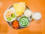 ミニ チーズナン セット Mini cheese Nan set（MILAN CAFE＆RESTAURANT）