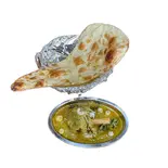 マトンレッグレザラナンセット (Mutton Leg Rezala Nan Set)（INDIAN HALAL RESTAURANT NEW MAHARAJA）