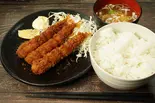 海老フライ定食（市場食堂）