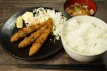 子持ちししゃも定食（市場食堂）