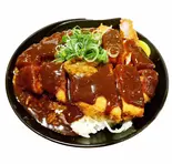 青唐辛子味噌カツ丼 かつW/Green pepper Hot Miso Katsu Don -Large(とんかつ七兵衛 高田馬場2号店)