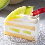 メロンのスペシャルショートケーキ(カット)（フロプレステージュ 仙台駅）