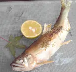 あゆの塩焼き（和のごはん みかづき）