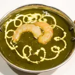 ほうれん草プラウンカレー horenso prawn curry（ナマステキッチン）