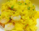 海老と卵炒め(鸡蛋炒虾仁)（中崋苑）