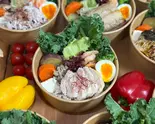 低脂質鶏ハム弁当(もち麦100Gあり)(大盛り和膳 ひかえめ堂)