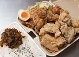 【超極】男気MAX弁当！！（肉汁からあげ専門店 だるま商店 美野島店）