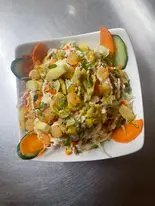 Seafood salad シーフードサラダ（インドネパール料理ディルクス岸部店）
