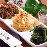 ナムル_盛り合わせ（新大久保韓国横丁 第一食堂）