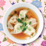 蝦仁雲呑湯(エビワンタンスープ)（池袋 茶舘）