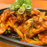 せせりの鶏キムチ（炭火焼鳥 大和肉鶏 匠）