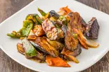 茄子甘味噌 Stir Fried Eggplant with Miso Sauce(中華料理 成都 高円寺本店)