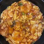 エビ玉子チリソース焼きそば（山崎ハイボール酒場）