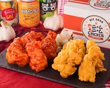 人気NO.1!ニャムニャム『ハーフ&ハーフ』2種類のお好きなチキンをお選びいただけます。half and half(日本初上陸!!ニャムニャムチキン 上戸田4丁目店)