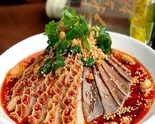 夫妻肺片  牛肉とハチノスの四川風マーラー和え（湘味食府）