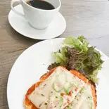 ピザトーストコーヒーセット（バスタカフェ）
