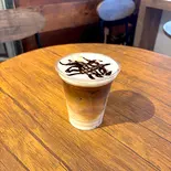 アイスカフェモカラテ(豆乳)（マーマ グルテンフリー専門店・時々米粉パン）