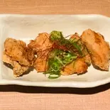 〜柚子醤油で食べる〜鶏の唐揚げ (4ケ)セット（だしが命の塩らーめんぎょぎょぎょ尼崎店）