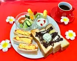 たまごサンド＆チョコトースト（Y's Cafe）