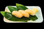 ホタテ三貫（おたる亭 出前寿司）