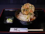 海鮮かき揚げうどん（味花）