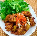 猪肉とガランガル焼き( Lợn Rừng Nướng Riềng Mẻ)（ベトナム料理モク屋木場店）