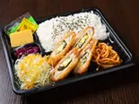 チキンチーズ大葉巻弁当（鶏処 新松）