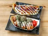 【人気NO.1】たこ焼き、イカ焼きセット【マヨ】（大阪名物 揚げたこ焼きイカ焼き専門店 粉もん屋）