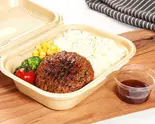 肉汁あふれる贅沢ハンバーグ〈甘辛てりやき仕立て〉（名古屋飯 丼＆ハンバーグ専門店 躍郎喜(おどろき)）