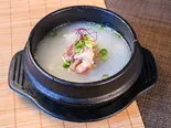 【美容応援】黒毛和牛アキレスのスープ定食 Collagen Rich Black Wagyu Beef Achilles Soup Set Meal（神戸長田牛すじ専門店 すじ福）